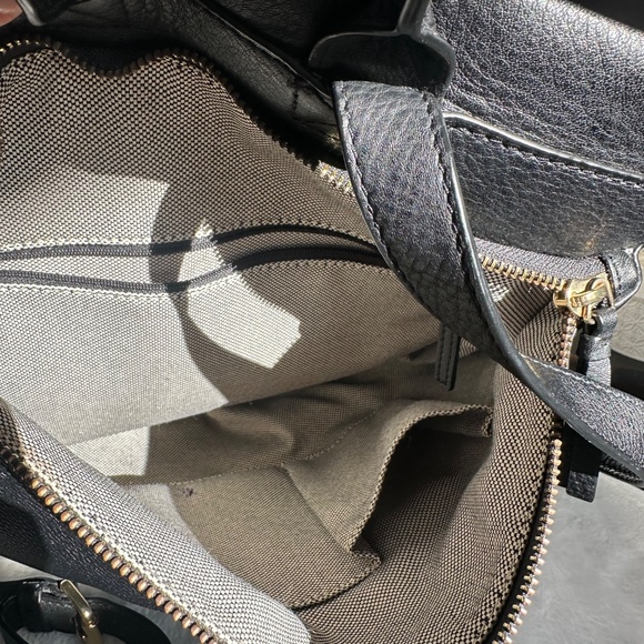 Leather backpack purse main image 5